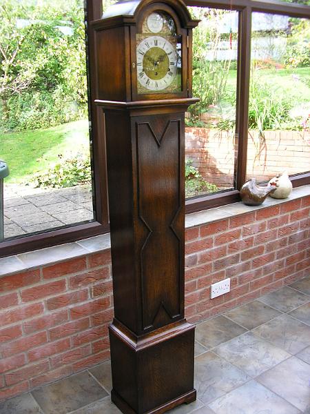 PA020002.JPG - A superb well made Long Case from the long gone Norland Clock Company.