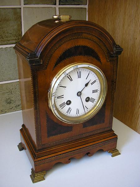 P5240001.JPG - A very nice Bracket Clock, cleaned & serviced back to Striking order!