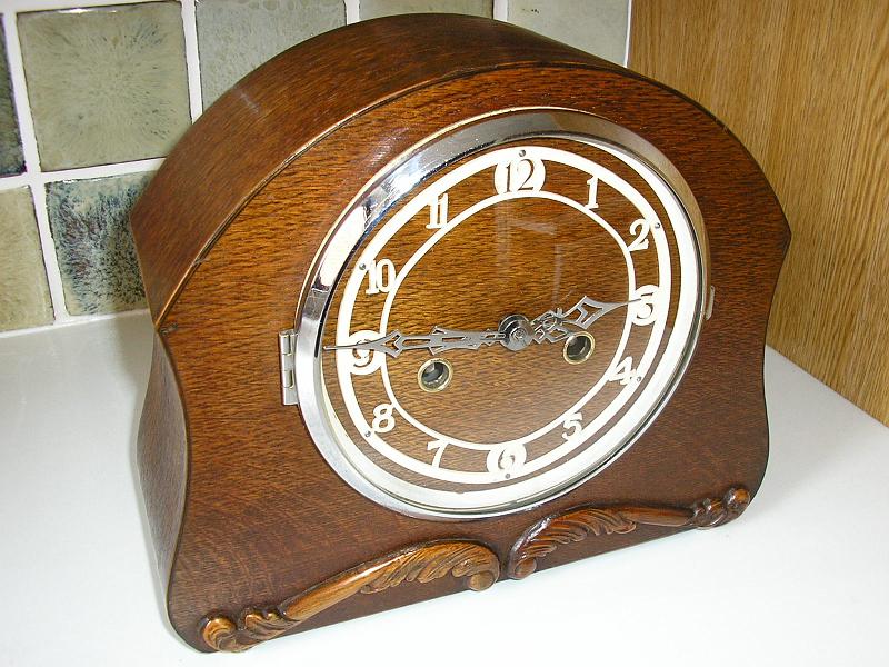 P8270001.JPG - Full restoration to this classic Mantle Clock.