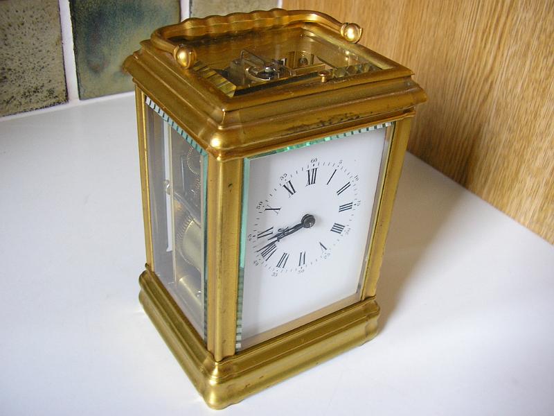 CC1.JPG - A ‘Repeater’ Carriage Clock. Cleaned & serviced.