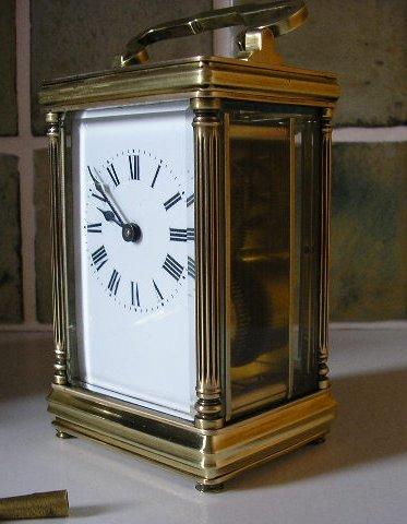 P1290008.jpg - A thorough clean & service put this Carriage Clock back on the Mantlepiece.